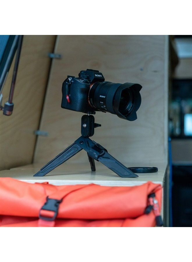 Ultrapod 3 Lightweight Travel Tripod for Camera and Phone, Black