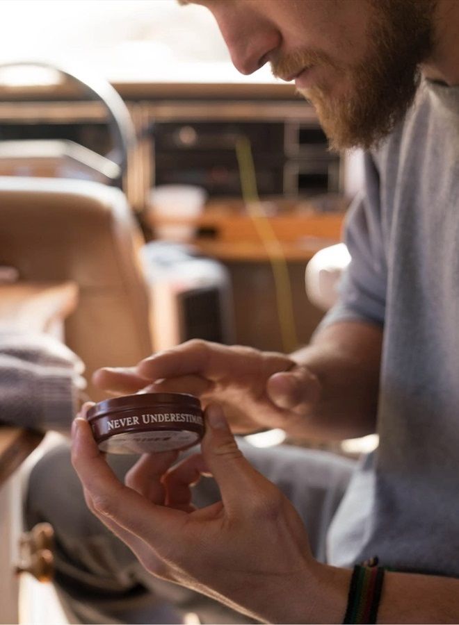 Hair Pomade, Certified Organic, Medium Hold Hair Pomade with Great Shine, Essential Oils, Mens Hair Pomade, 2oz