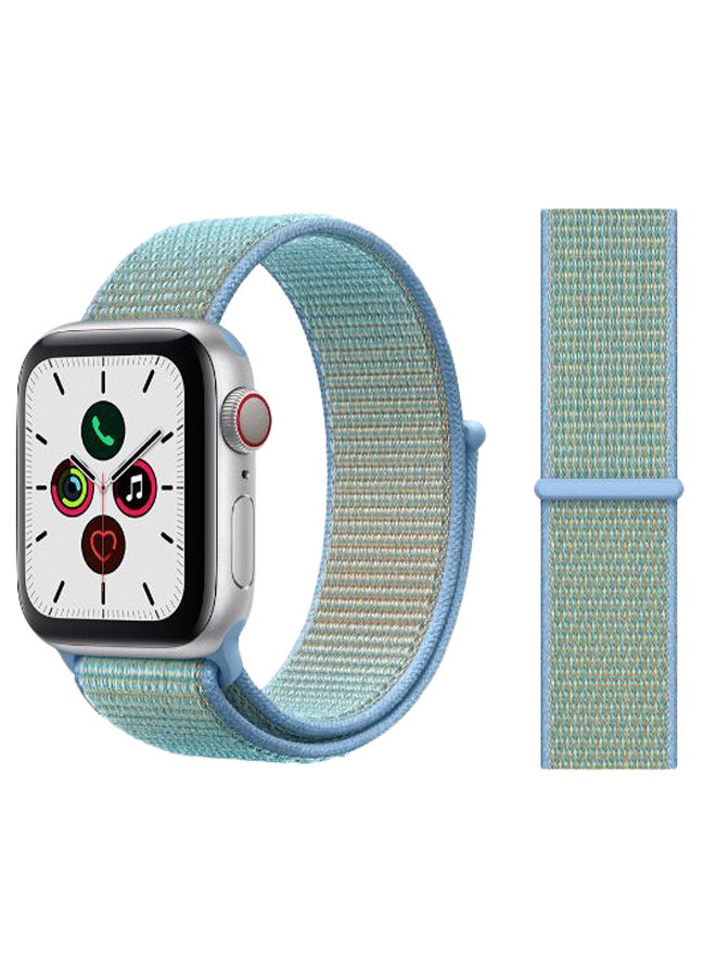 Replacement Band For Apple iWatch Series 5/4/3/2/1 42-44mm Cornflower/Blue