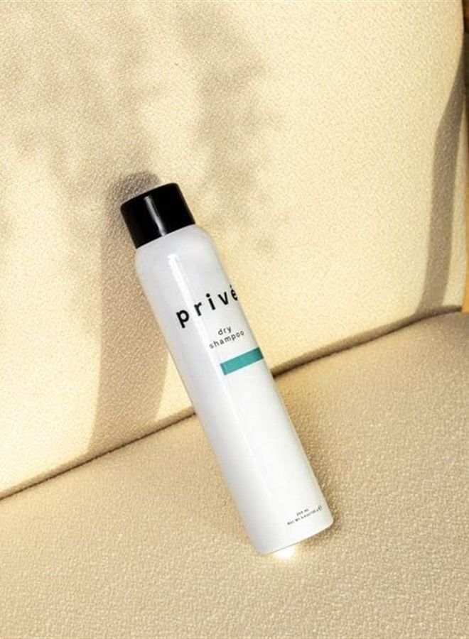 Privé Dry Shampoo Spray – Cleans Hair and Scalp, Leaving No White Residue and Imparts Incredible Volume, for All Hair Types (4.4 oz)