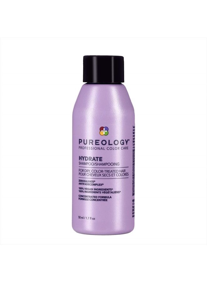 Hydrate Moisturizing Shampoo | For Medium to Thick Dry, Color Treated Hair | Sulfate-Free | Vegan