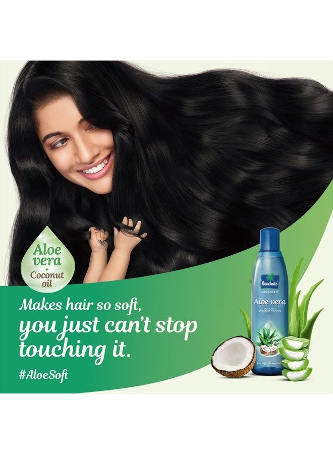 Advansed Aloe Vera Enriched Coconut Oil - For Soft Hair - 75ml /2.53 fl.oz