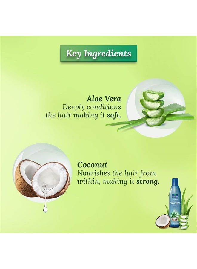 Advansed Aloe Vera Enriched Coconut Oil - For Soft Hair - 75ml /2.53 fl.oz