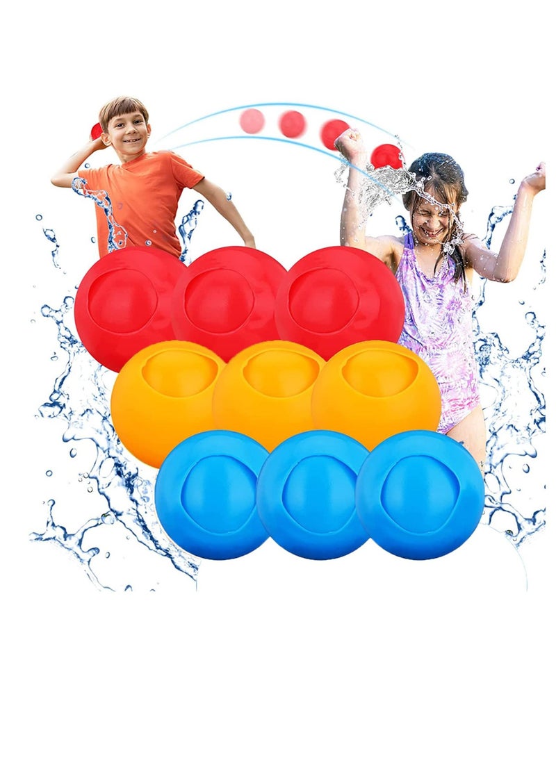 Water Balloons, Reusable Water Balls, Self Sealing Quick Fill Water Balloons, Water Balloons Toys, summer Splash Water Ball Toy