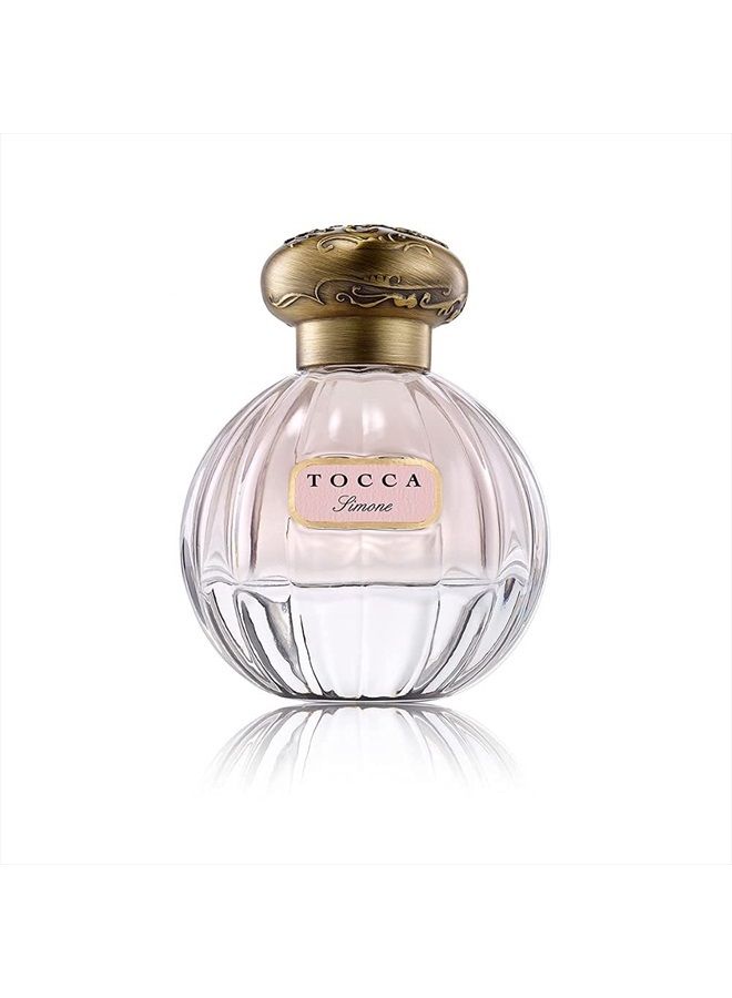 Women's Perfume, Simone Fragrance - Fresh Floral - Breezy, Sparkling, Radiant - Hand-Finished Bottle 1.7oz (50 ml)