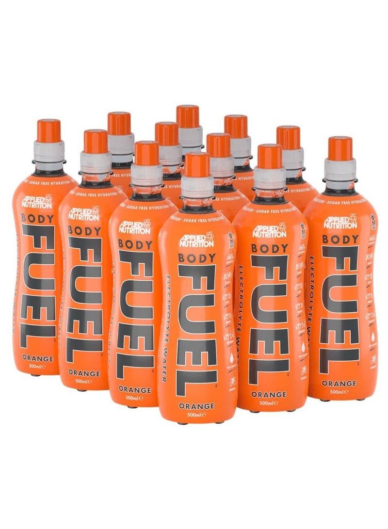 Body Fuel Drink Orange Flavor 500ml Pack of 12