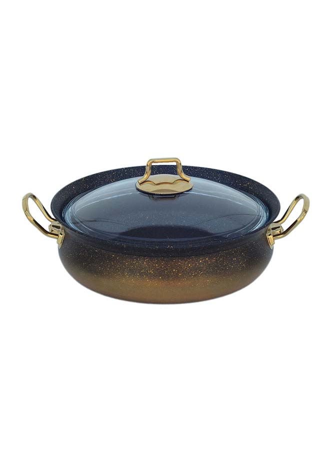 9-Piece Granite Cookware Set Gold