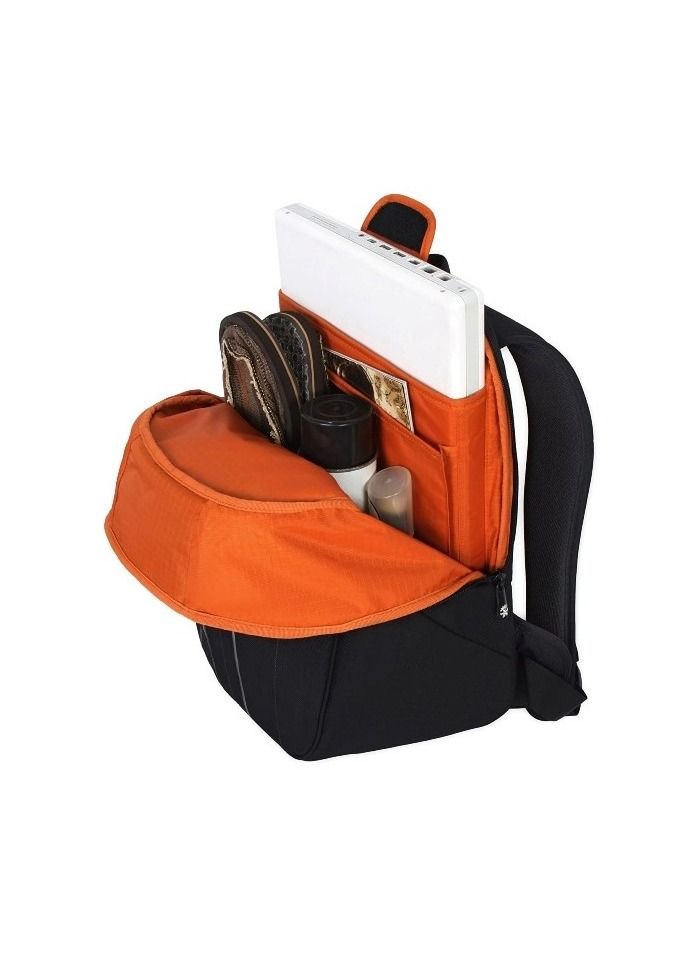 Crumpler BNS-001 Brown Noser Backpack Deep Black fits 15 inch Laptop