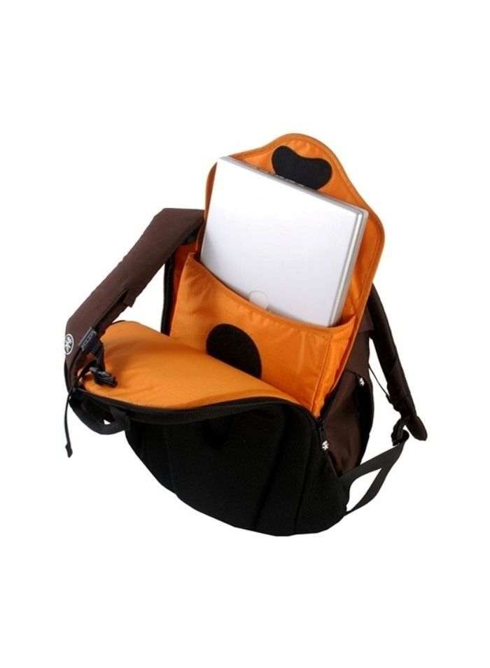 Crumpler BNS-001 Brown Noser Backpack Deep Black fits 15 inch Laptop