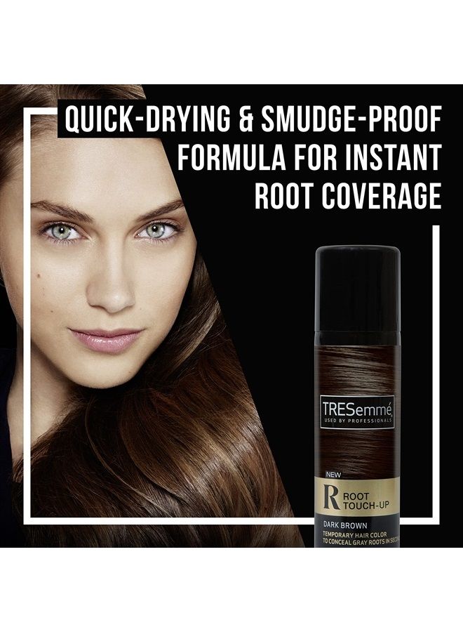 Root Touch-Up Dark Brown Hair Temporary Hair Color Ammonia-free, Peroxide-free Root Cover Up Spray 2.5 oz