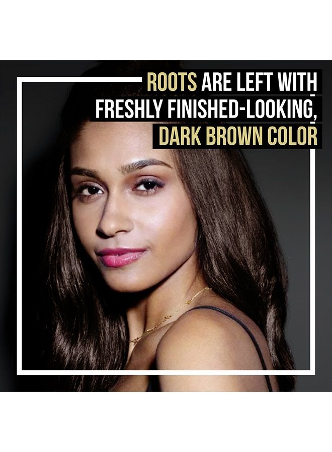 Root Touch-Up Dark Brown Hair Temporary Hair Color Ammonia-free, Peroxide-free Root Cover Up Spray 2.5 oz