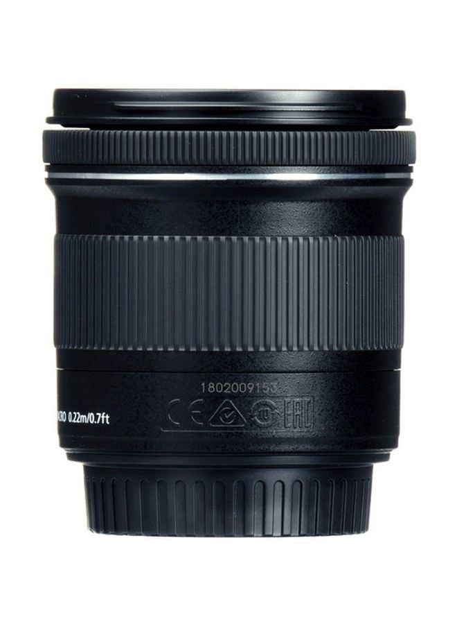 EF-S 10-18mm F/4.5-5.6 Lens For Canon Black