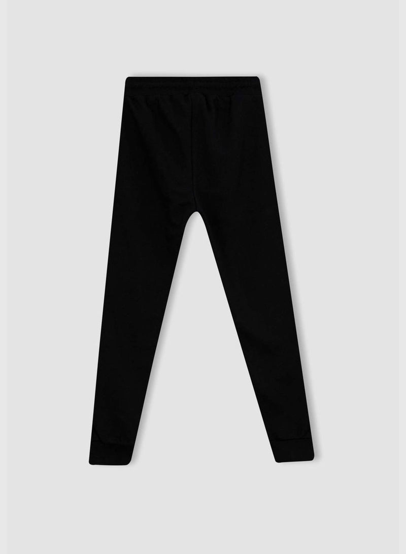 Slim Fit Shirred Joggers