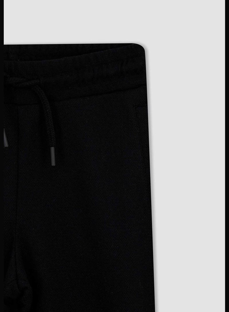 Slim Fit Shirred Joggers