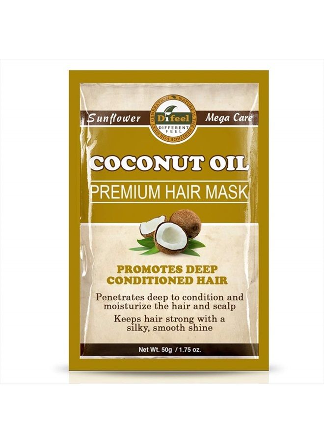 Premium Deep Conditioning Hair Mask - Coconut Oil 1.75 ounce (6-Pack)