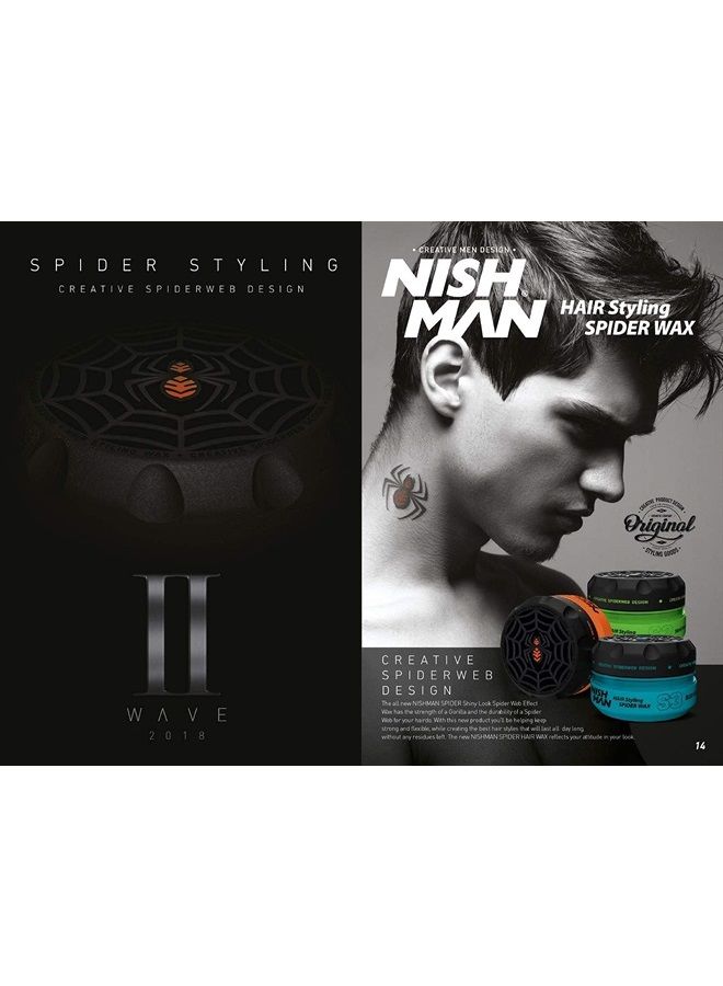 Hair Styling Series (S3 BlueWeb Spider Wax, 150ml)