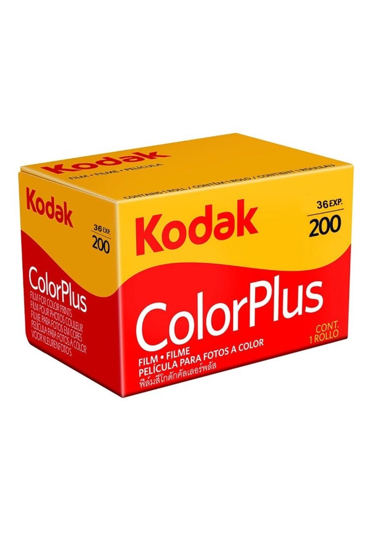 Kodak Color Plus 200 Film 36 Exposure