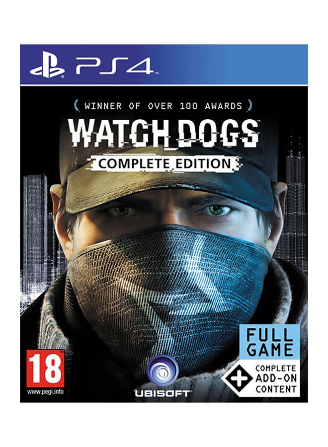 Watch Dogs: Complete Edition  (Intl Version) - Action & Shooter - PlayStation 4 (PS4)