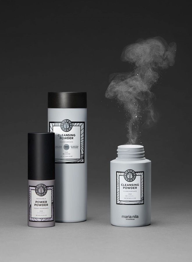 Cleansing Powder, 2.1 Fl Oz / 60 g, Refreshes Hair & Scalp, Absorbs fats, oils & product residue, 100% Vegan & Sulfate/Paraben free