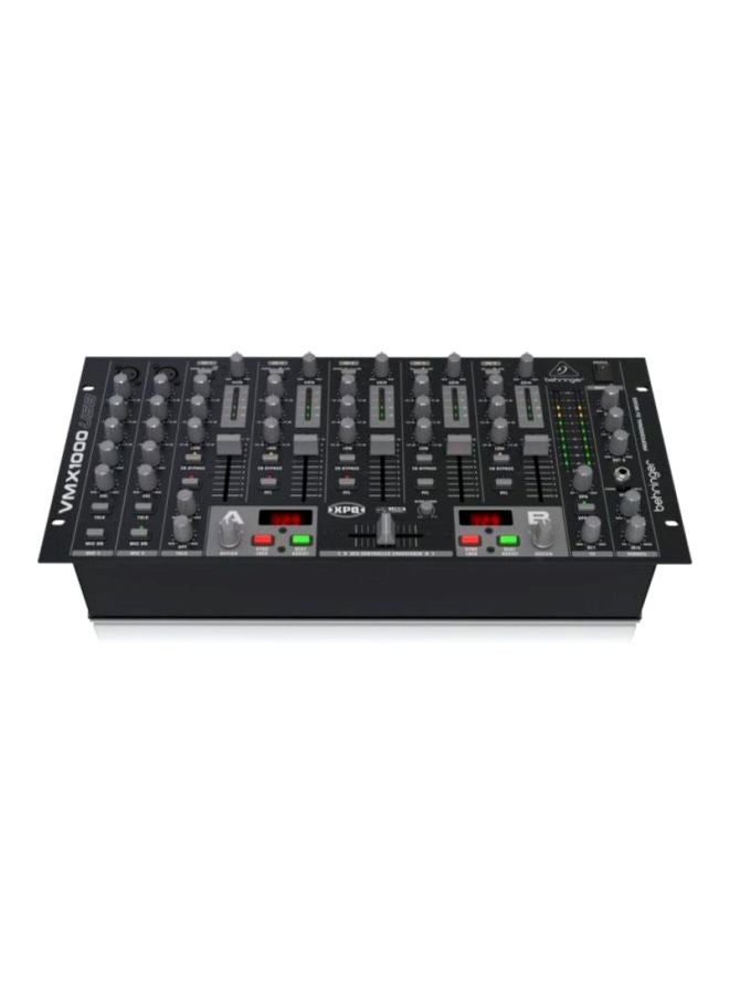 USB Rack-Mount Dj Mixer VMX1000USB Black