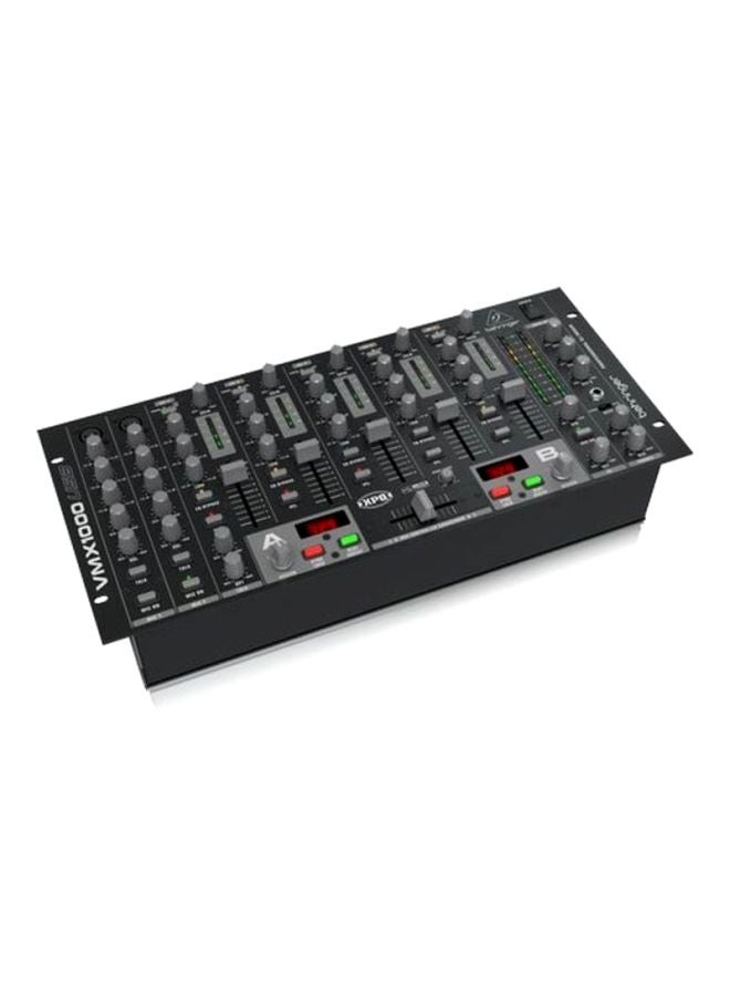 USB Rack-Mount Dj Mixer VMX1000USB Black