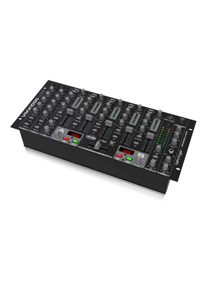 USB Rack-Mount Dj Mixer VMX1000USB Black