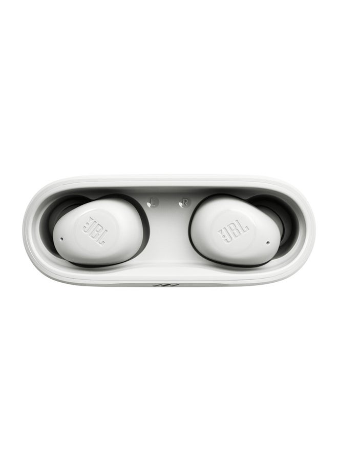 Wave Buds True Wireless Earbuds Deep Bass Sound Comfortable Fit Up To 32 8H Plus 24H Total Hours Of Battery Life With Speed Charging Hands Free Calls With Voiceaware Water And Dust Resistant White