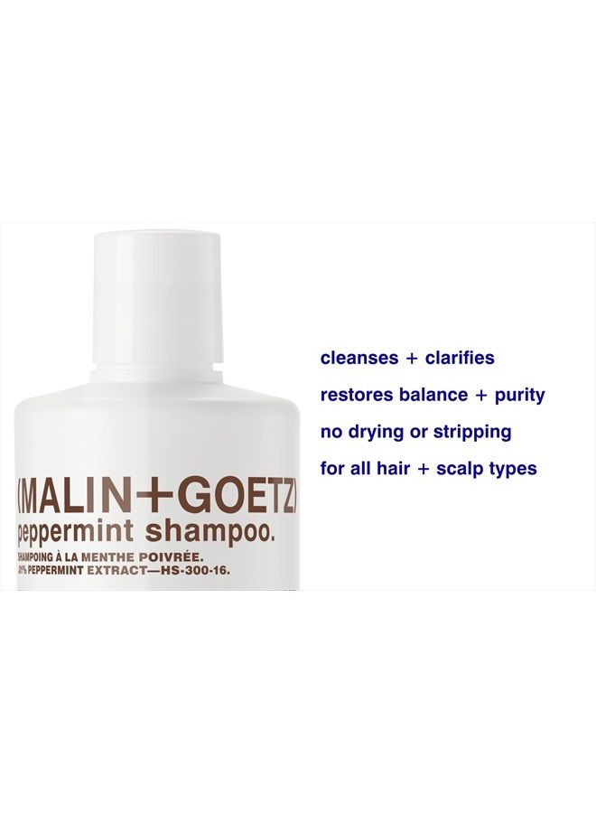 Shampoo, Peppermint, 16 Ounce