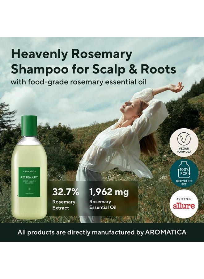 AROMATICA Rosemary Scalp Scaling Shampoo 400mL