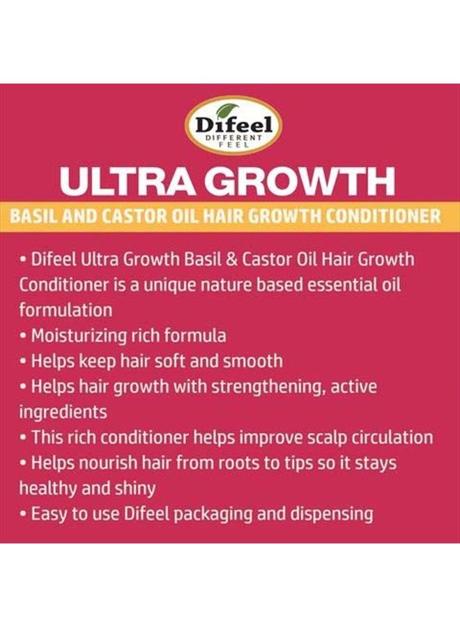 Ultra Growth Basil & Castor Oil Pro Growth Conditioner 33.8 oz.