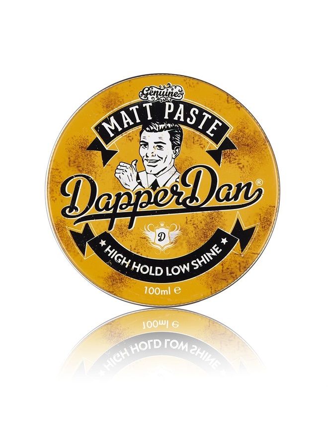 Matt Paste, Texurised Styling Paste,For A Versatile Strong Flexible Hold, Hair Styling Product For Men, 1 x 100 ml