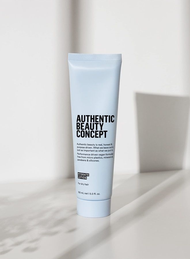 Hydrate Lotion | Normal To Dry or Curly Hair | Heat Protection & Frizz Resistant | Vegan & Cruelty-free | Silicone-free |5 fl. oz