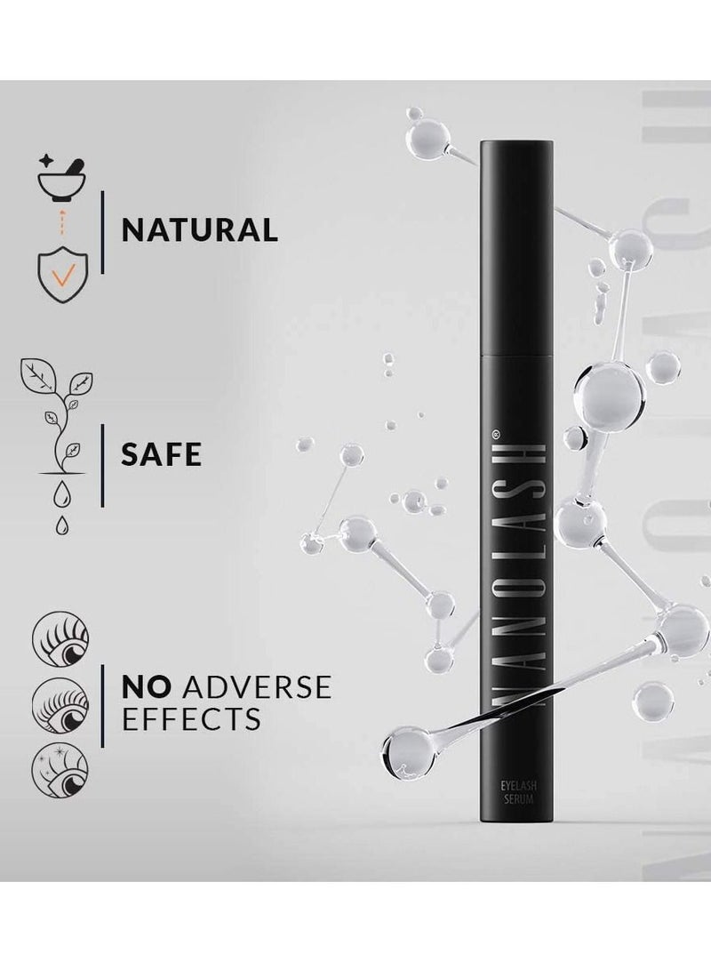Nanolash Eyelash Growth Serum Conditioner For Enhanced Long Luscious Eyelashes And Eyebrows