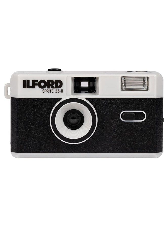 Sprite 35-II Reusable/Reloadable 35mm Analog Film Camera (Black and Silver)