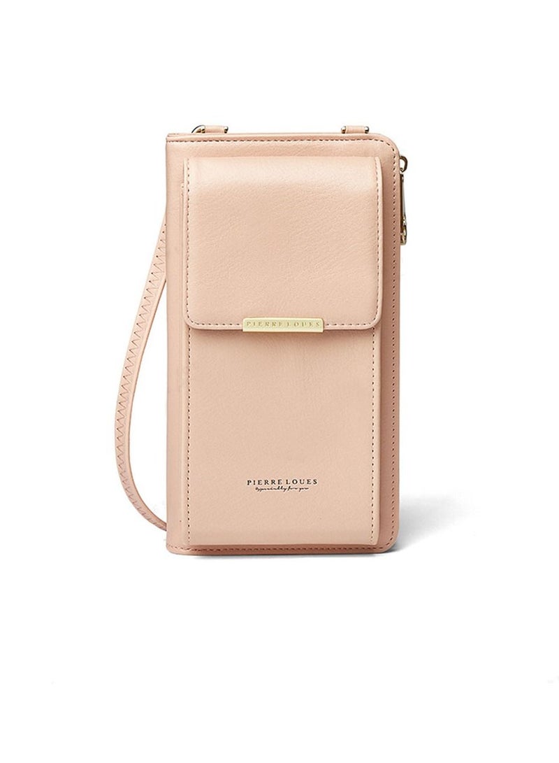 Phone Bag For Women Crossbody,Phone Bag,Small Mobile Phone Crossbody Bag,Purse With Shoulder Strap，PU Leather,Cellphone Wallet ,Handbags,Touch Screen Mini Cell Phone With Crossbody Straps Bag