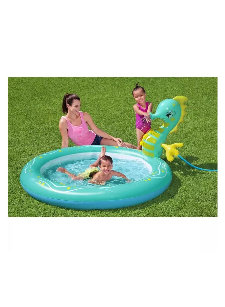 Paddling Pool Seahorse 188 x 160 x 86 cm 53114