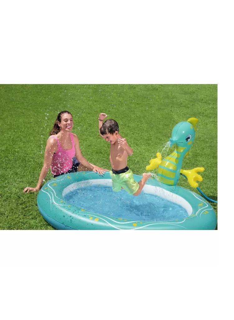 Paddling Pool Seahorse 188 x 160 x 86 cm 53114