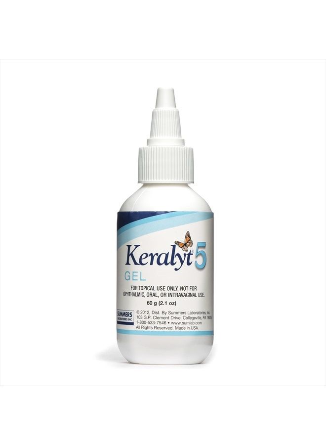 5 Scalp Gel - Max Strength 5% Salicylic Acid Scalp Build-Up Clearing - Helps Control Dandruff, Psoriasis, Seborrheic Dermatitis, Roughness, Dryness, and Itchiness