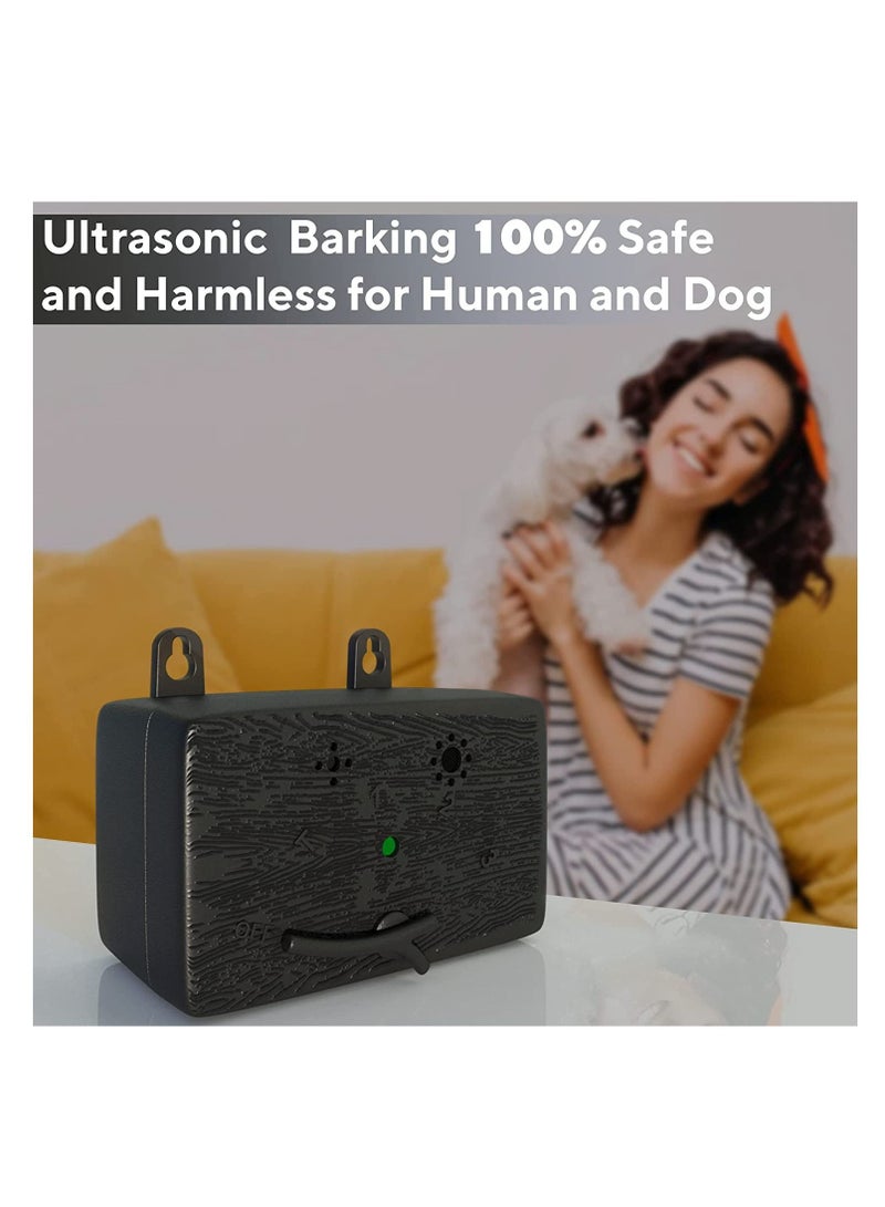 Ultrasonic Dog Bark Control, Bark Deterrent Outdoor And Indoor  Bark Box Anti Barking Device And Neighbors Dog Silencer 50 Ft