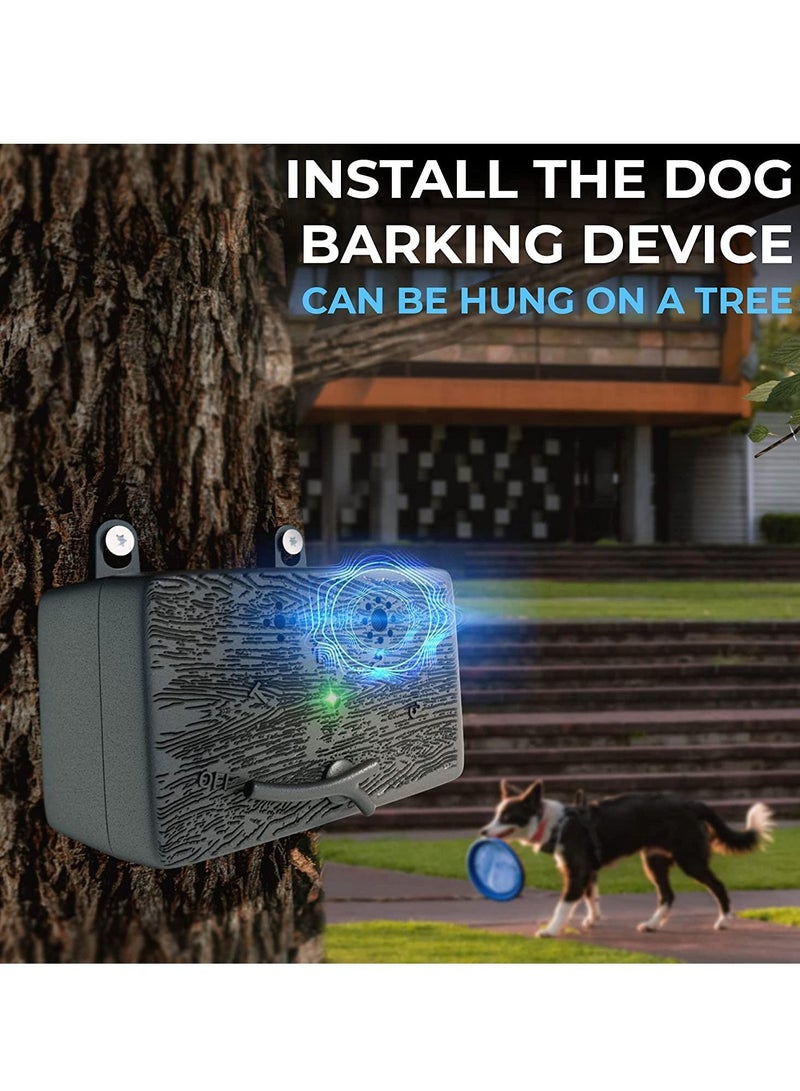 Ultrasonic Dog Bark Control, Bark Deterrent Outdoor And Indoor  Bark Box Anti Barking Device And Neighbors Dog Silencer 50 Ft