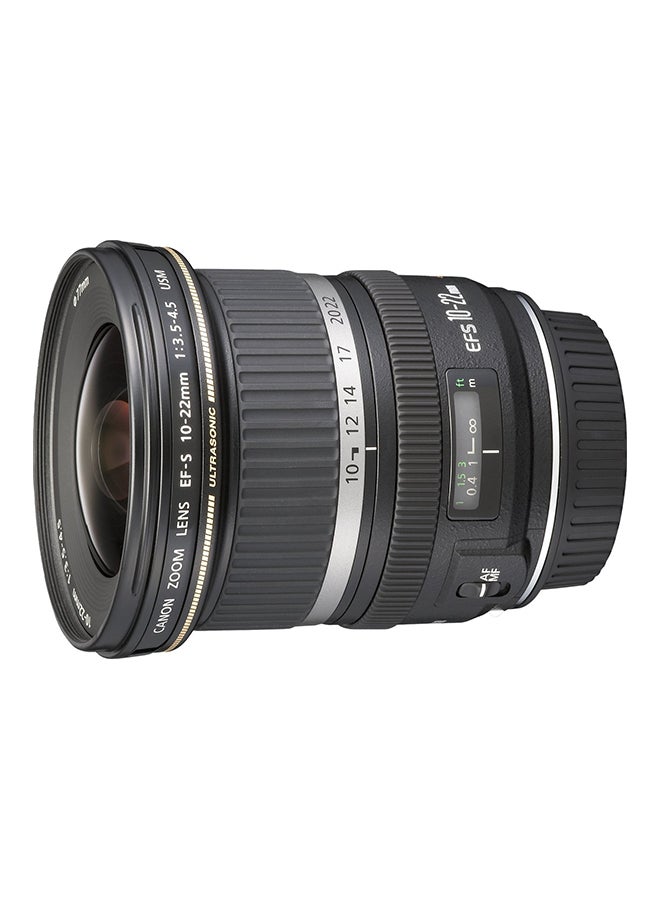 EF-s 10-22Mm F/3.5-4.5 USM Lens For Canon Black