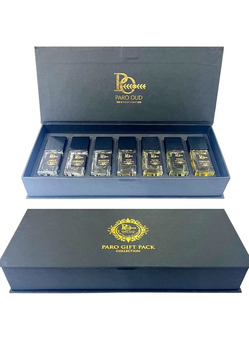 Paro OudI 15ml EDP Parfums I 7 set EDP Parfum I Gift Set Collection I MADE IN UAE I GIFT PERFUMES I Winter Perfume I Autumn/Winter Collection I Seasonal Perfume I Wedding Perfume I All-day Wear I Long-lasting I