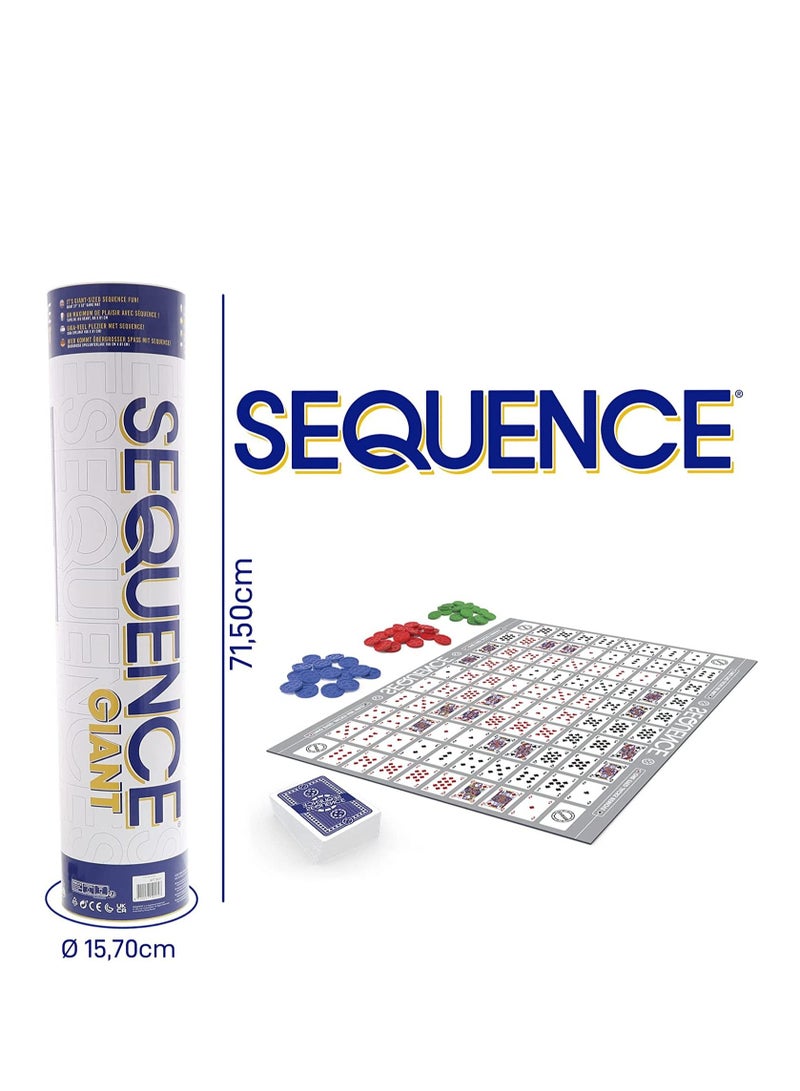 Jumbo Sequence Tube Board Game