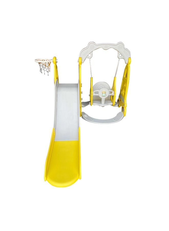 Child Indoor Toy Swing And Kid Playground Plastic Slide For Toddler