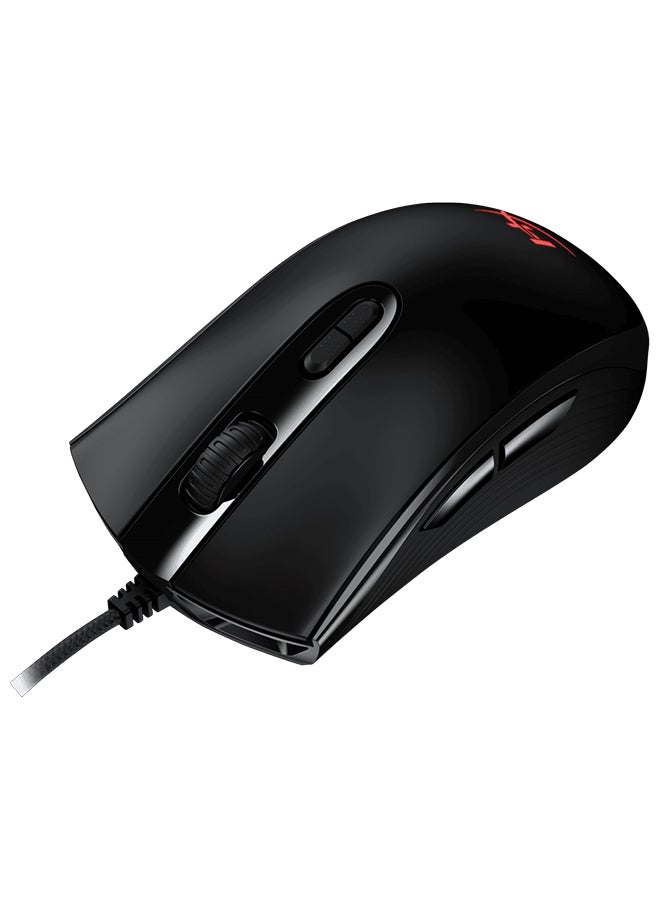 Pulsefire Core RGB Gaming Mouse, RGB Light Effects, Pixart 3327 Sensor up to 6,200 DPI, 7 Programmable Buttons, Comfortable Symmetric Design, Black | 4P4F8AA