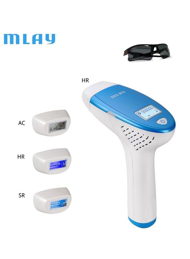 3 In 1 Laser Hair Removal For Women And Men Newest At Home IPL Device Painless For Face Armpits Legs Arms
