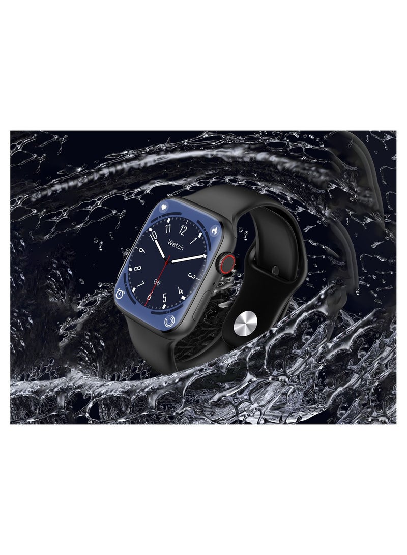 Levore Built-In Stereo Speaker Heart Rate Detection Blood Pressure Test Sleep Monitoring Black