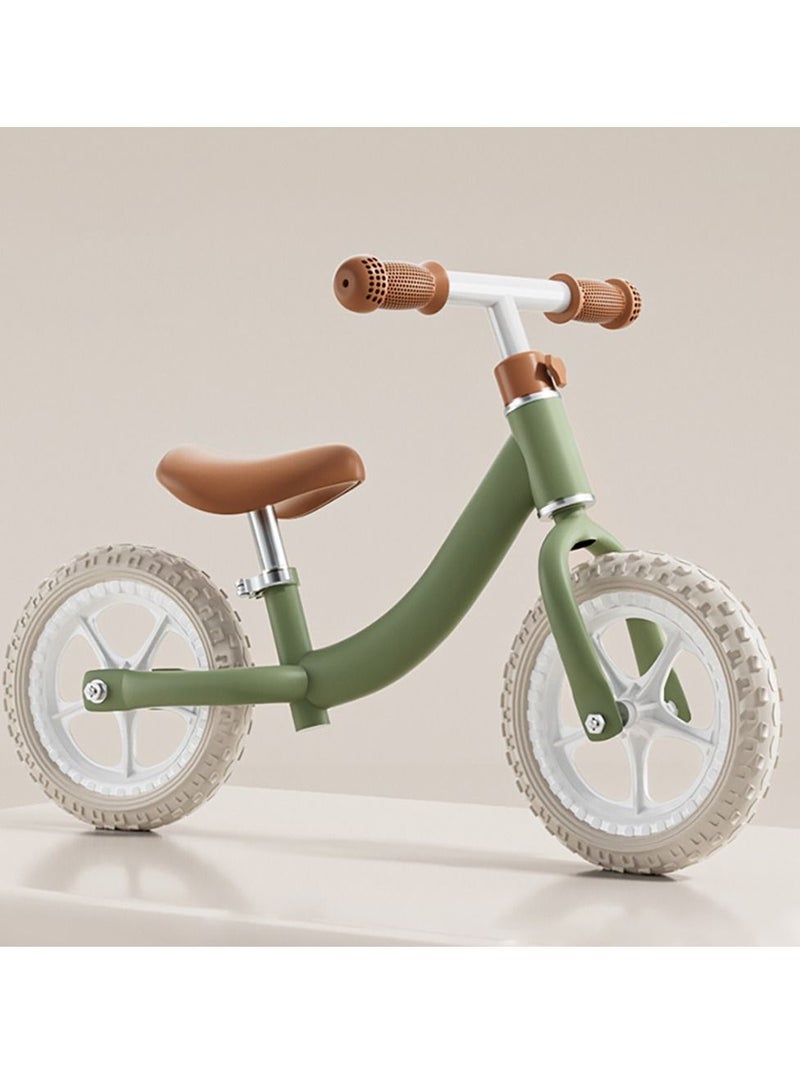 Children‘s Balance-Bikes Kids’Balance Bike No Pedal Bicycle Beginner Toddler Bike Steel Frame & Air-Free Tires - Girls & Boys 2-5 Years