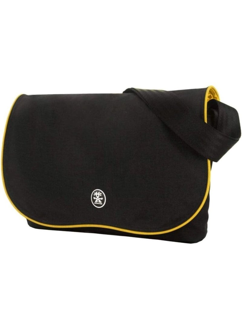 Crumpler SDG-M-001 Silver Dig Messenger  Bag fits 13-inch Laptops Black