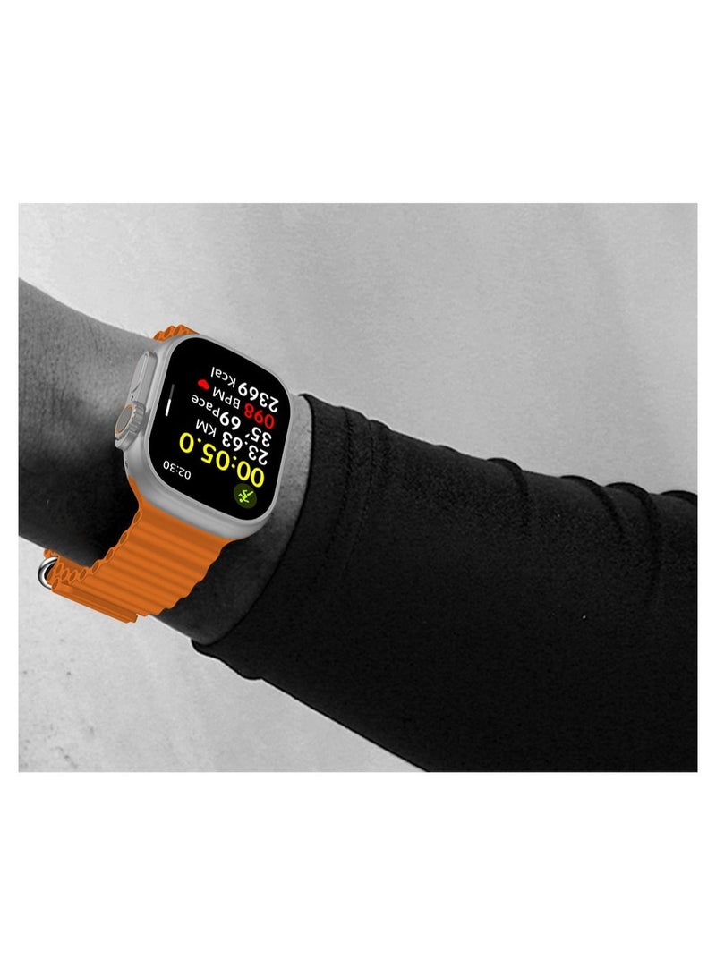 Levore  Full Screen Touch Sensor Built-In Stereo Speaker  Heart Rate Detection Blood Pressure and Sleep Monitoring Gold